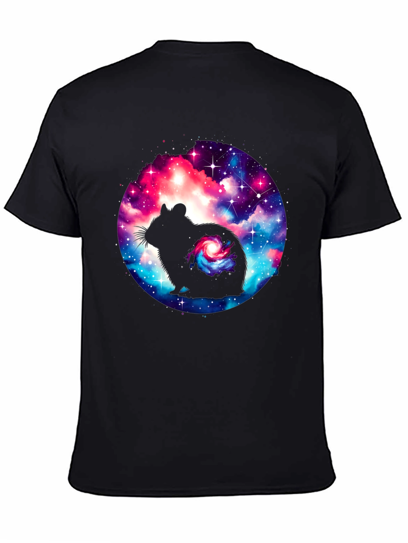 Galaxy Hamster Graphic T-Shirt