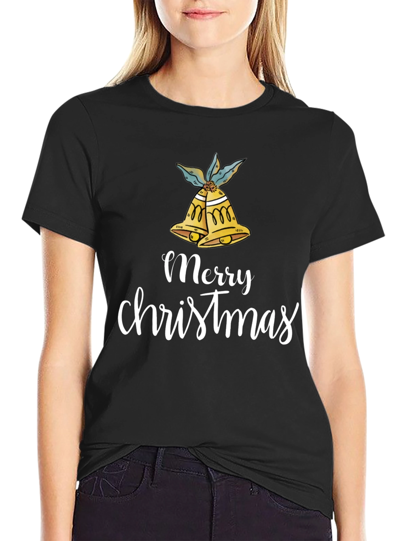 Merry Christmas Bells Graphic Tee