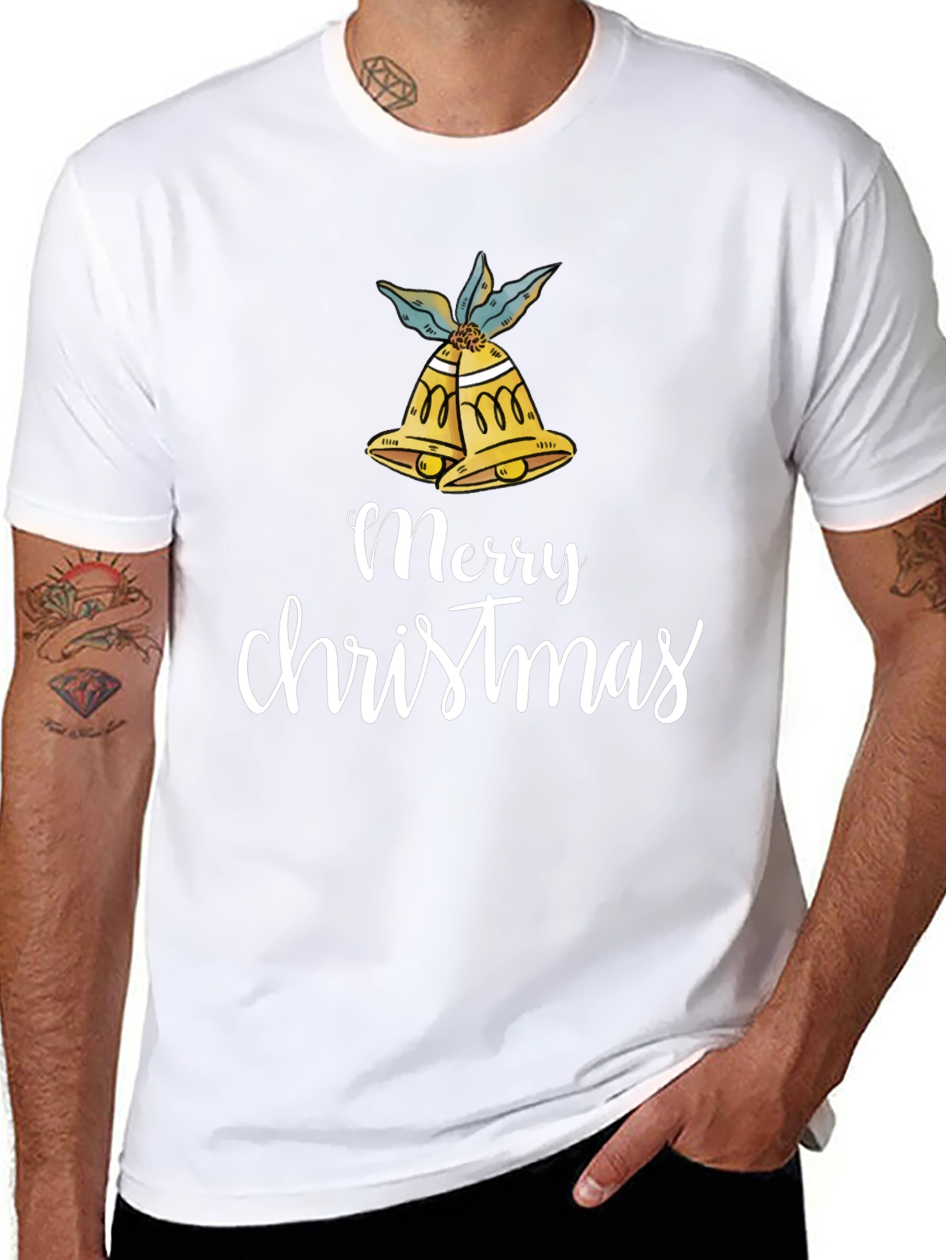 Merry Christmas Bells Graphic Tee