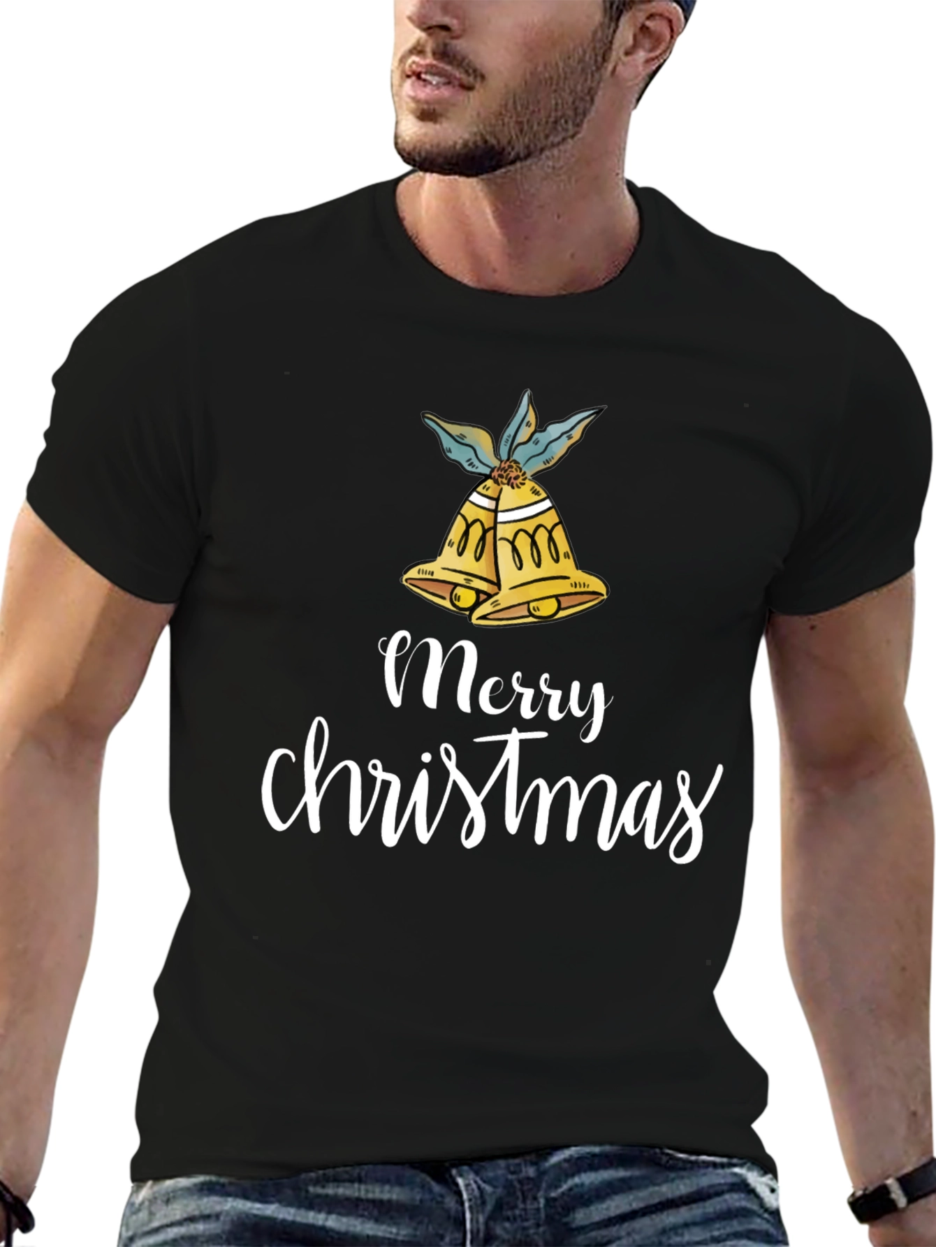 Merry Christmas Bells Graphic Tee