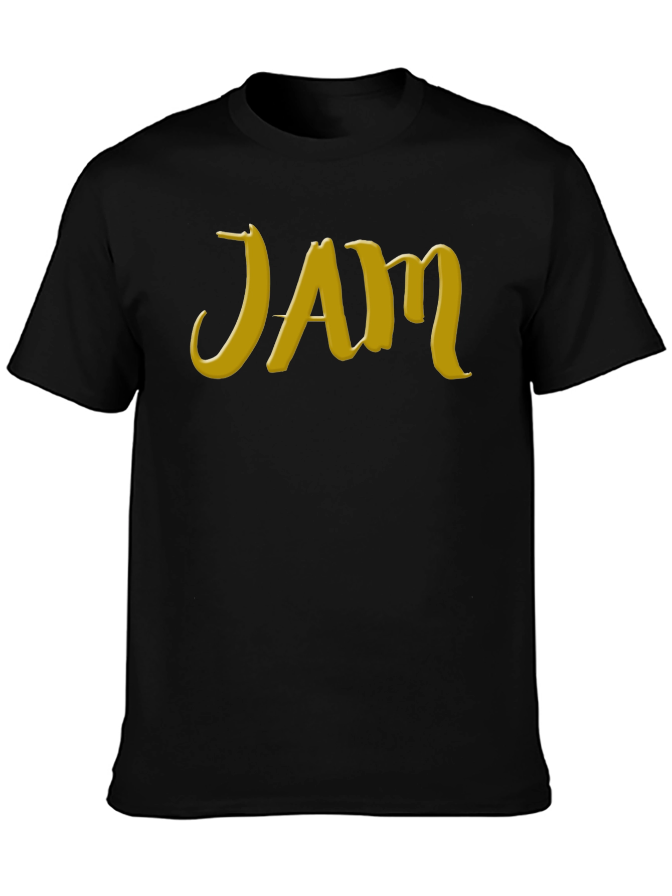 Mens Black T-Shirt - JAM Graphic Tee