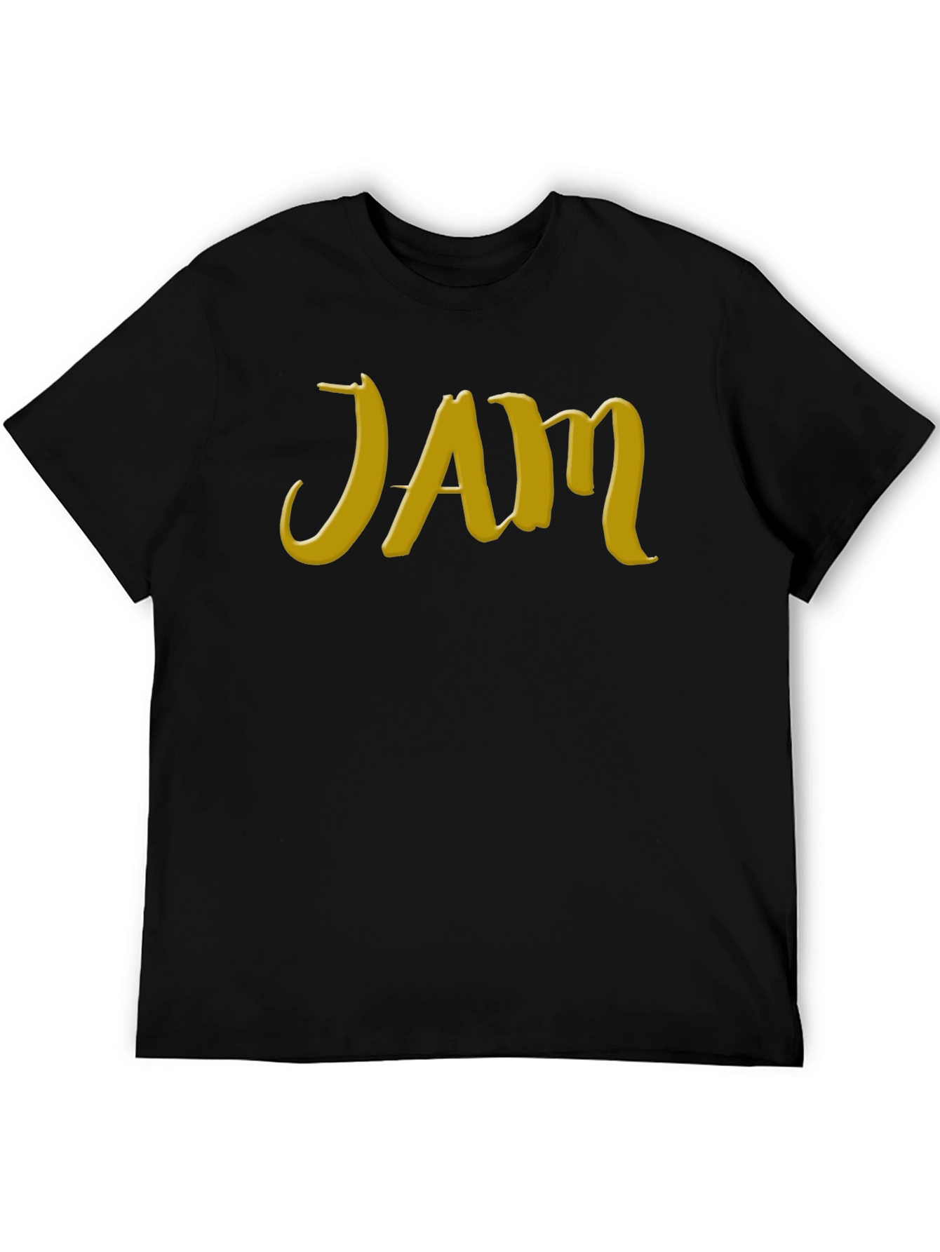 Mens Black T-Shirt - JAM Graphic Tee