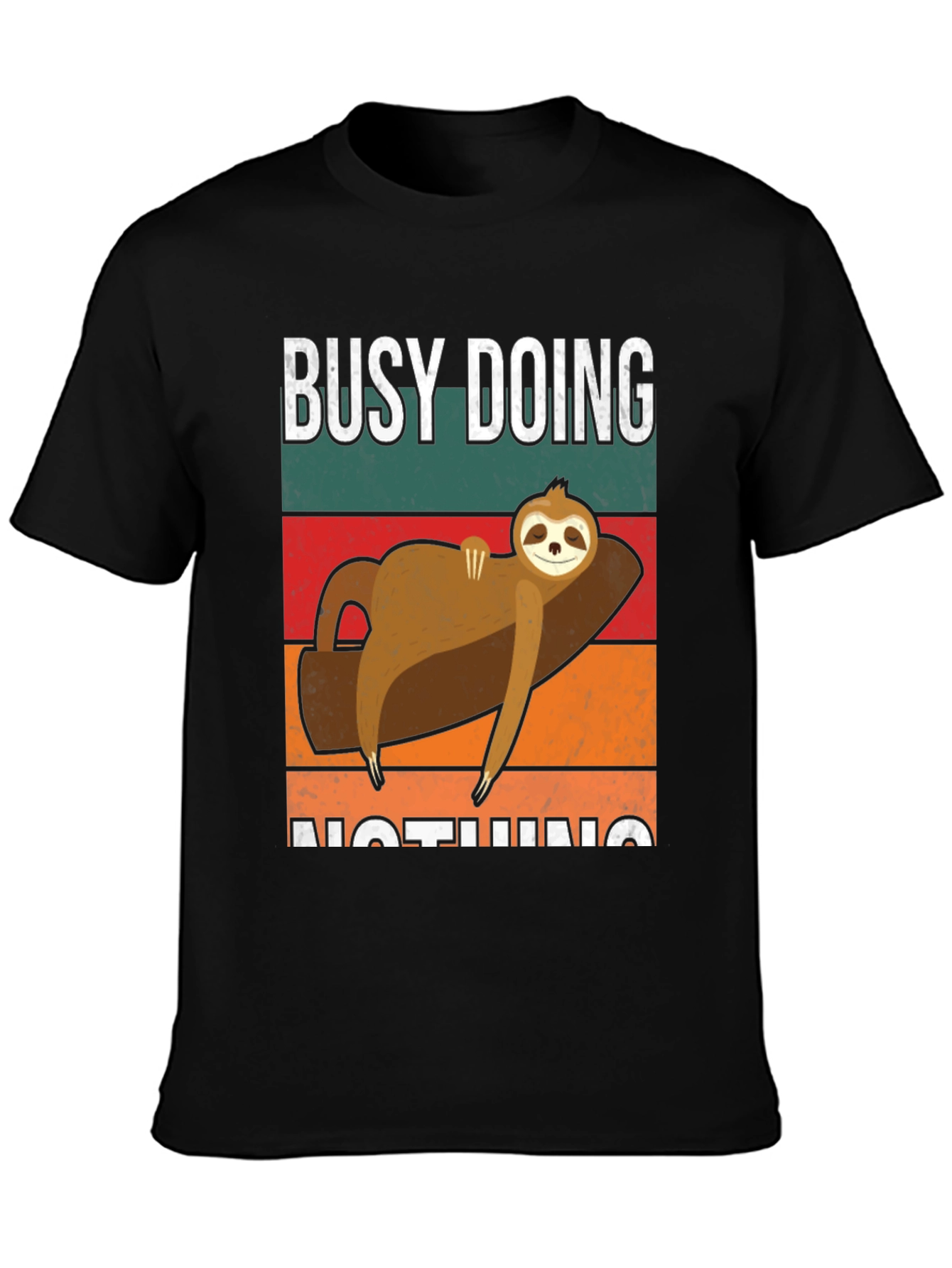 Busy Doing Nothing Sloth T-Shirt
