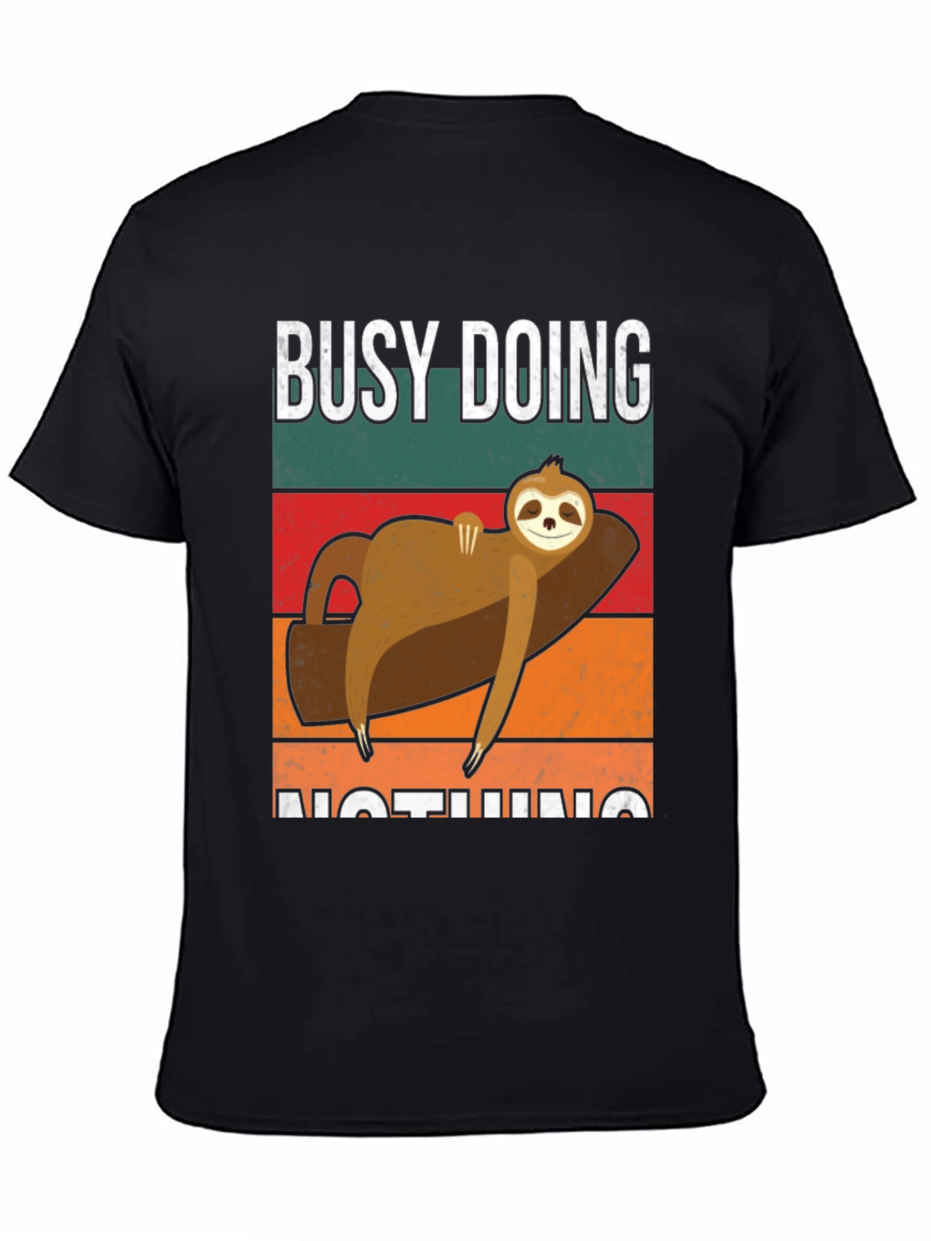 Busy Doing Nothing Sloth T-Shirt