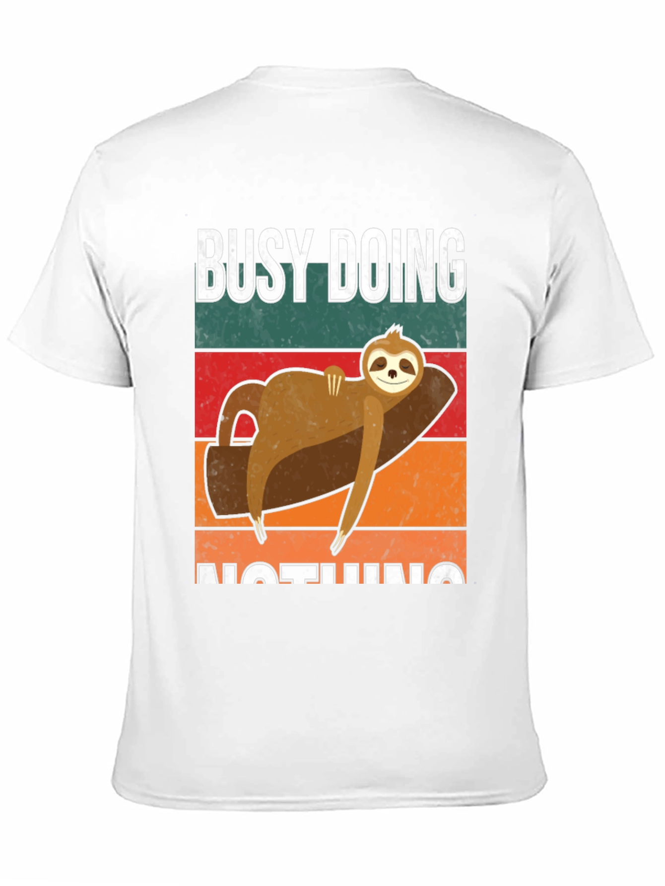 Busy Doing Nothing Sloth T-Shirt