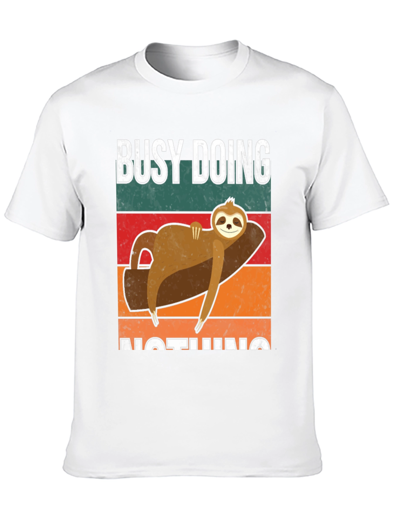 Busy Doing Nothing Sloth T-Shirt