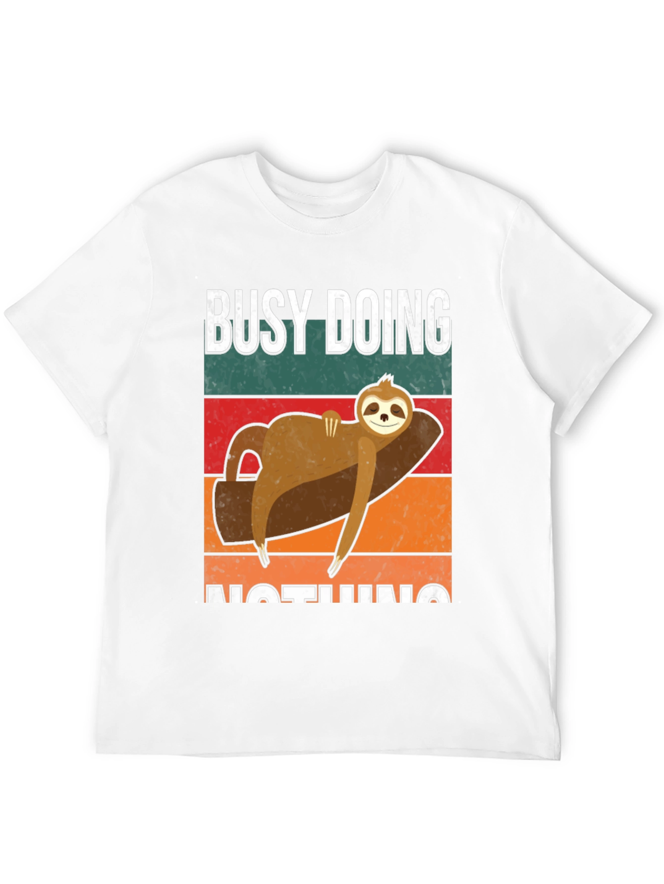 Busy Doing Nothing Sloth T-Shirt
