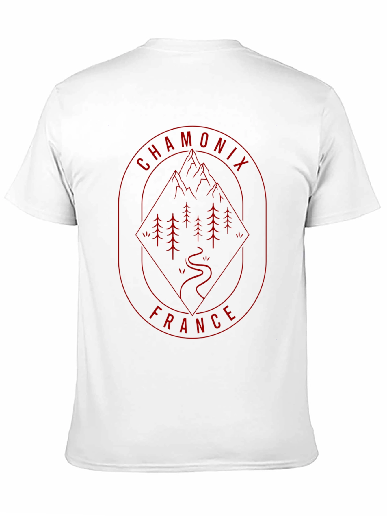 Chamonix France T-Shirt - Mountain Adventure Design