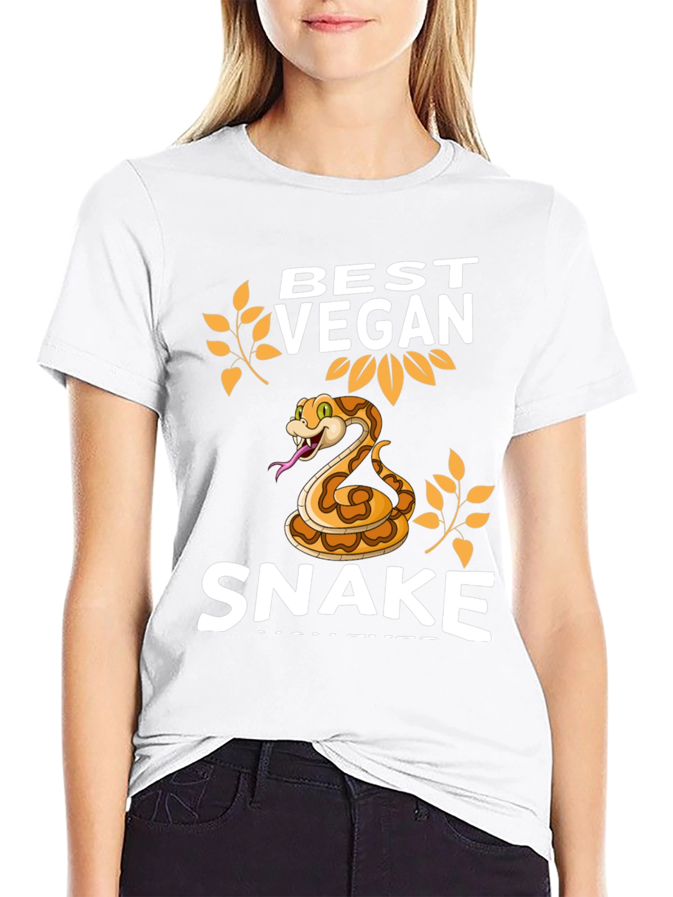 Best Vegan Snake T-Shirt - Funny Animal Lover Tee