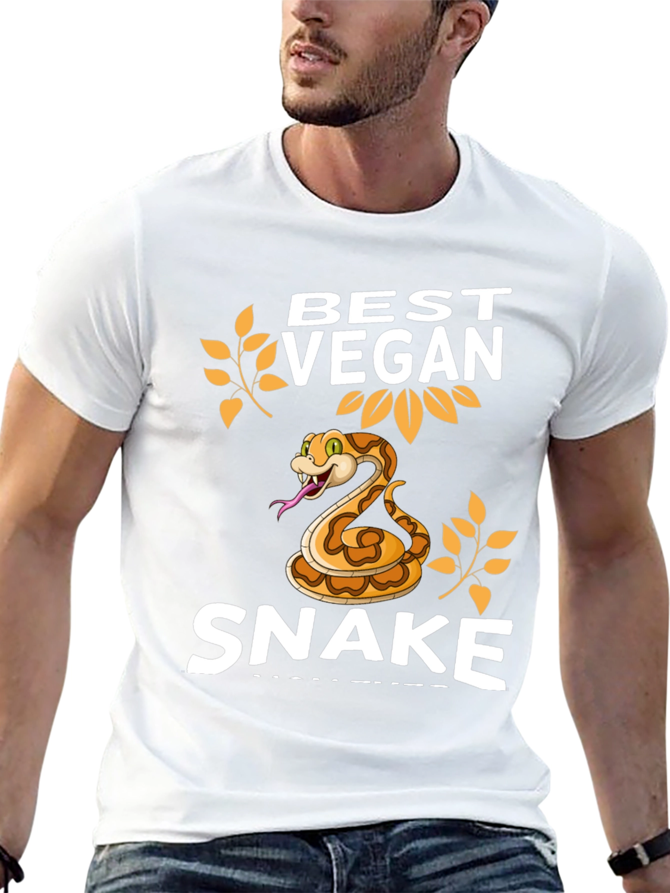 Best Vegan Snake T-Shirt - Funny Animal Lover Tee