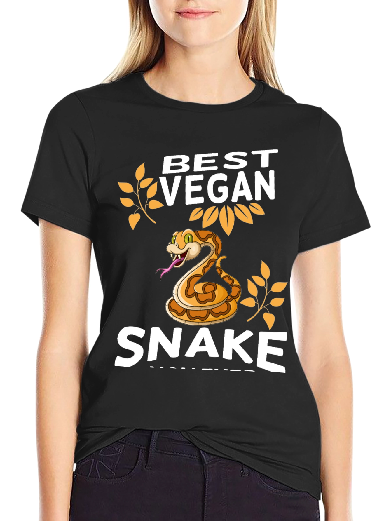 Best Vegan Snake T-Shirt - Funny Animal Lover Tee