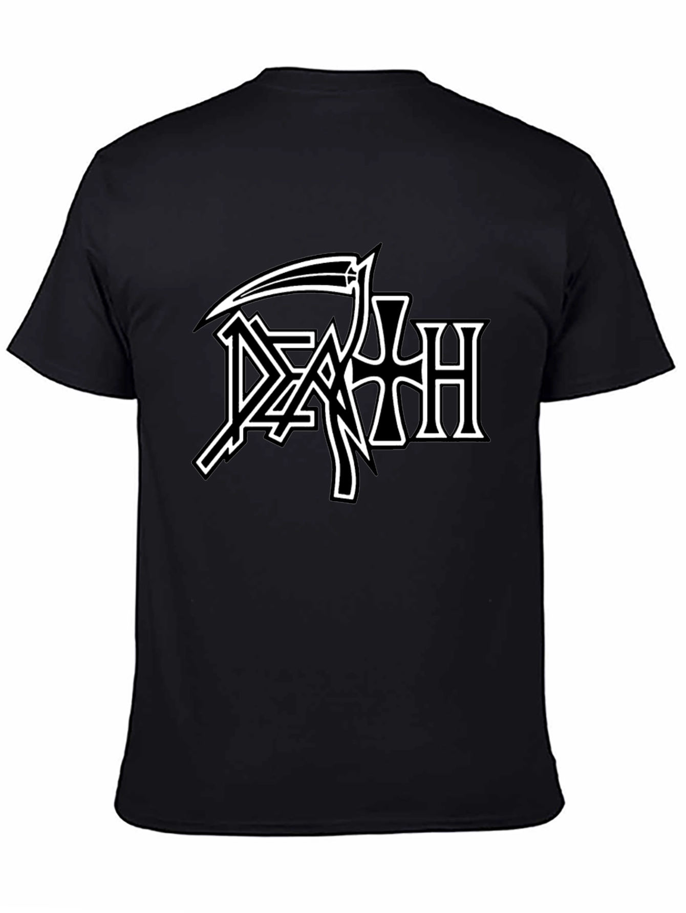Death Band Logo Black T-Shirt - Metal Music Tee