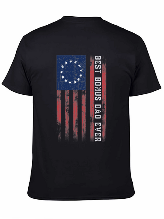 Best Bonus Dad Ever Graphic Tee