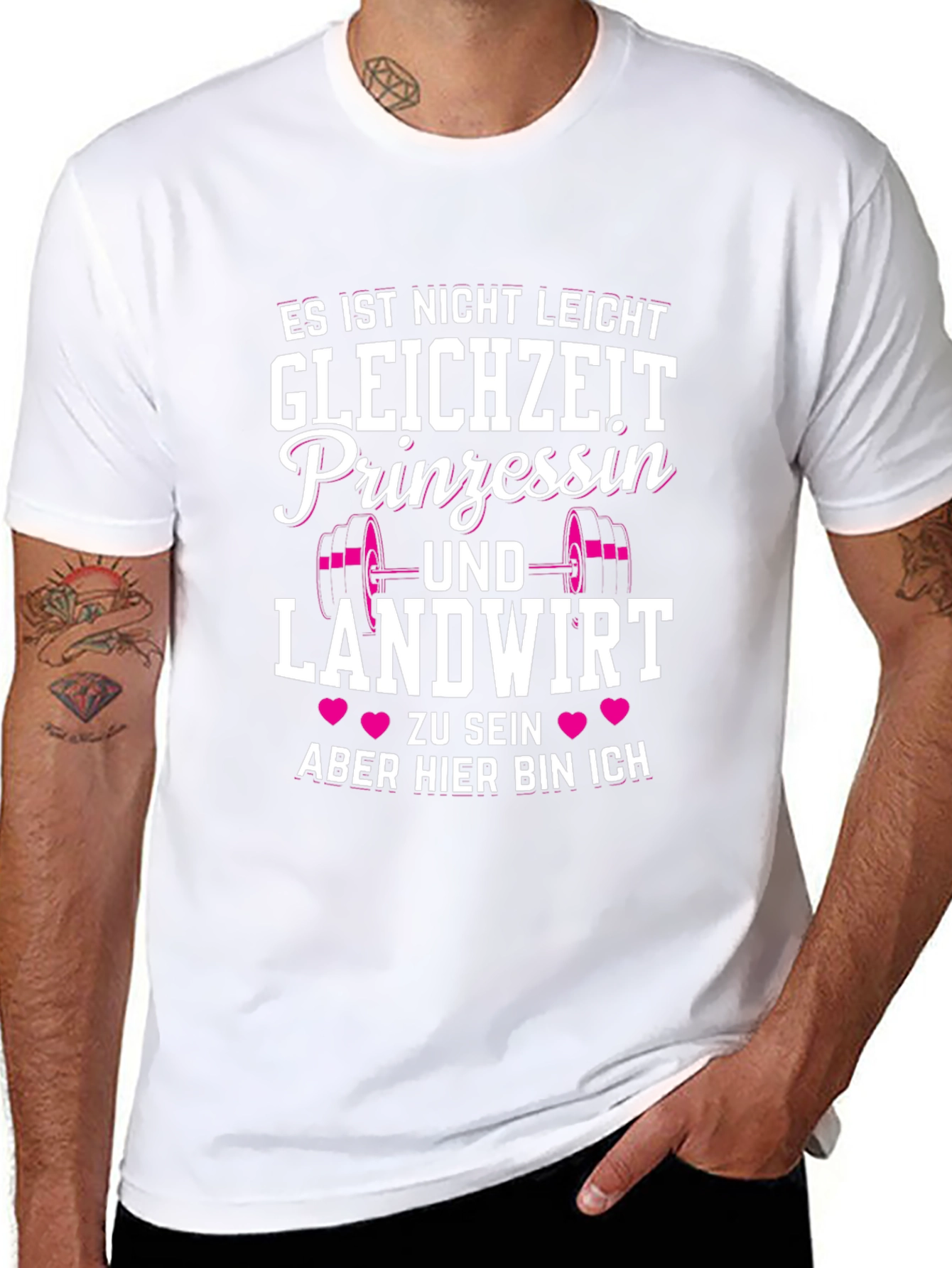 Princess and Farmer T-Shirt - Funny Gift