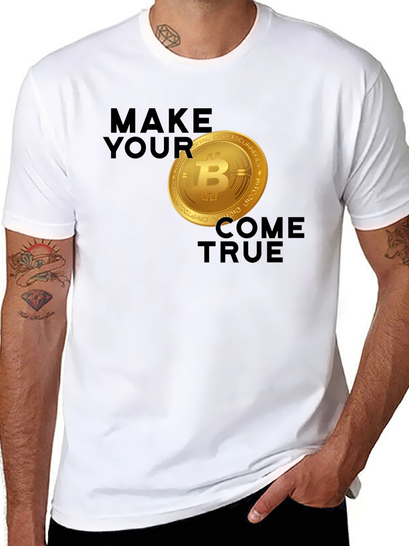 Bitcoin Dreams T-Shirt - Make Your Coins True!