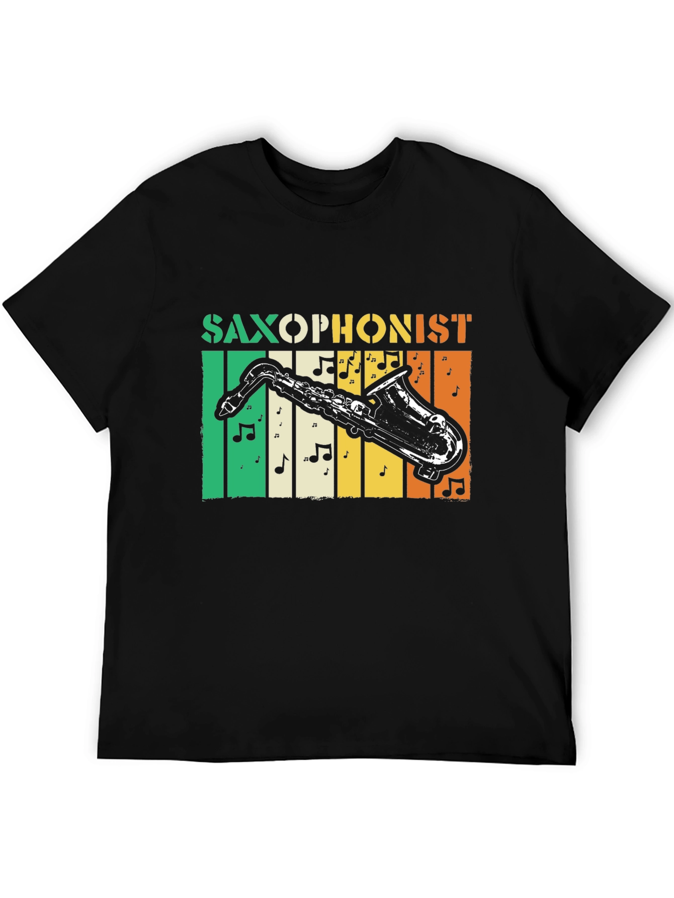Saxophonist Irish Flag T-Shirt - Music Lover Tee