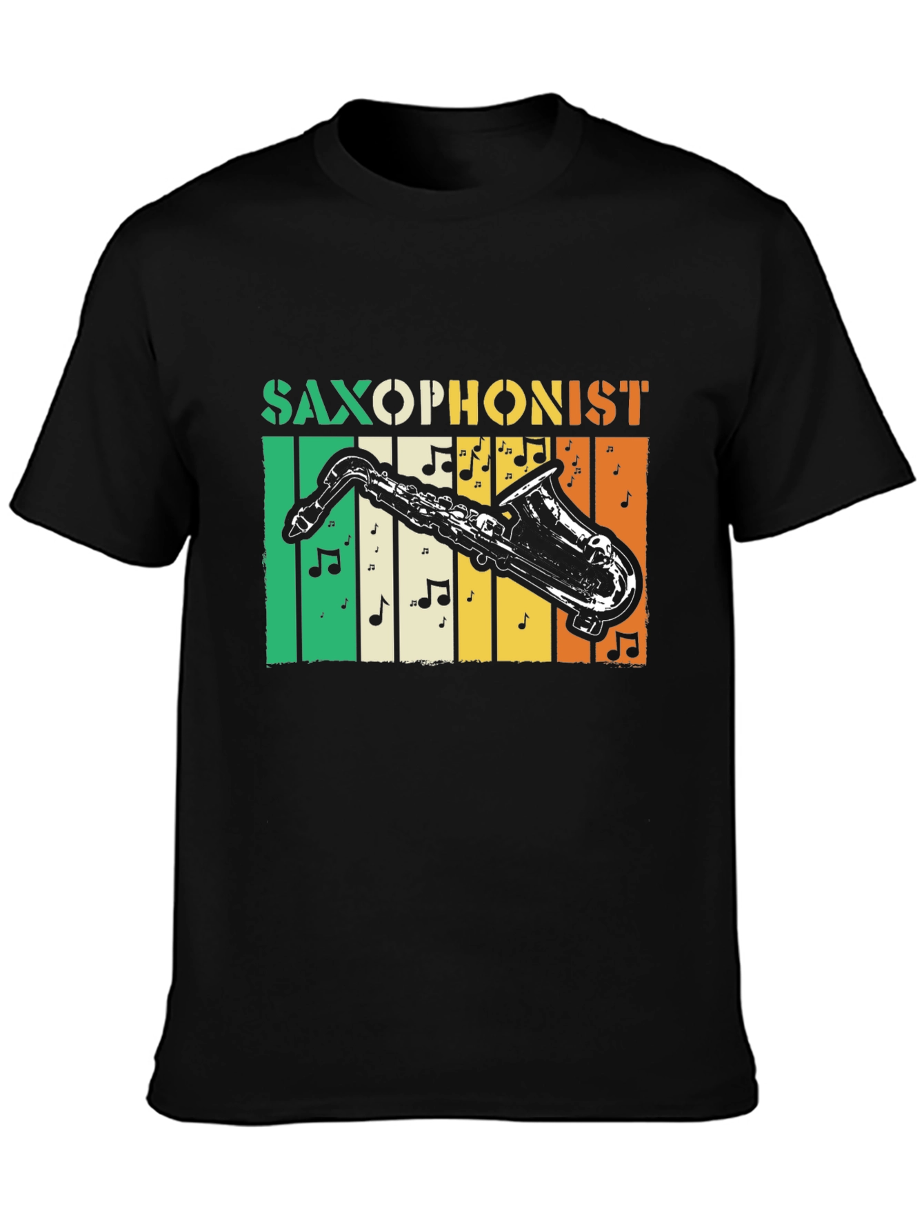 Saxophonist Irish Flag T-Shirt - Music Lover Tee