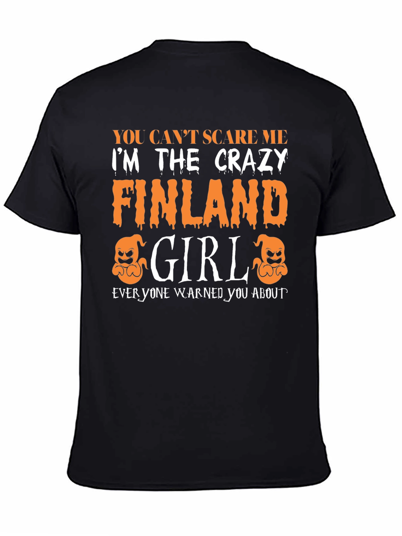 Crazy Finland Girl Halloween T-Shirt