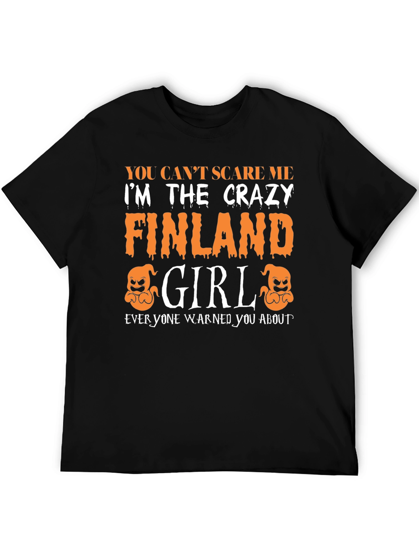 Crazy Finland Girl Halloween T-Shirt