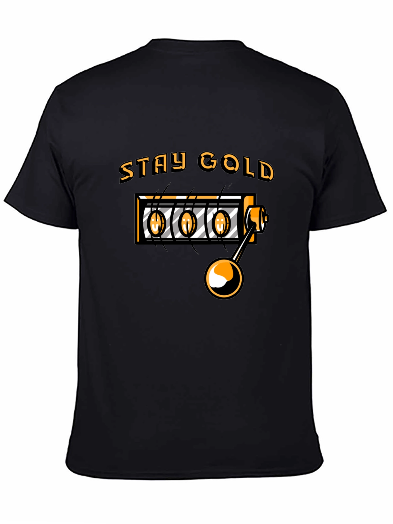 Stay Gold T-Shirt - Slot Machine Graphic Tee