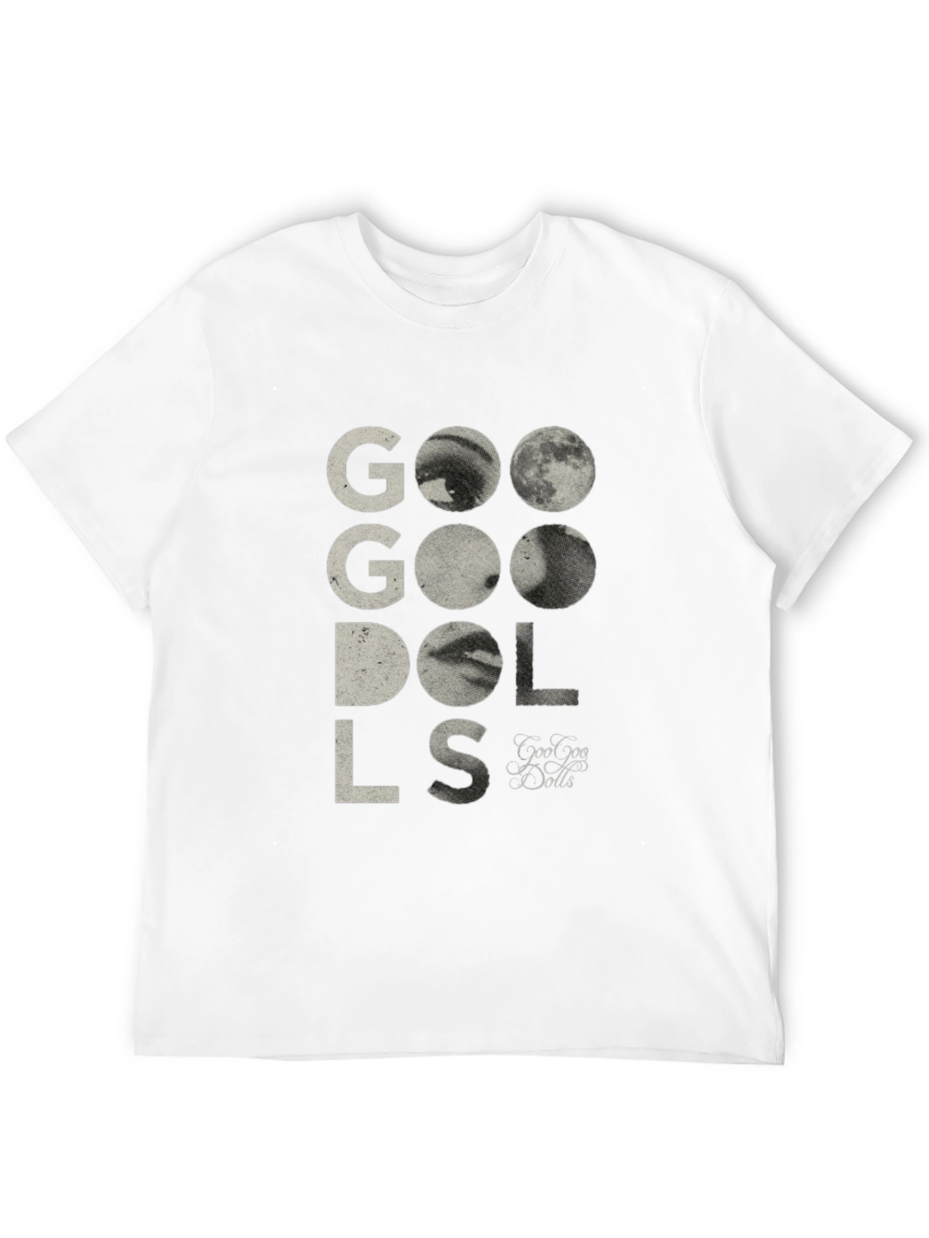 Goo Goo Dolls Graphic Tee - Black Cotton Blend