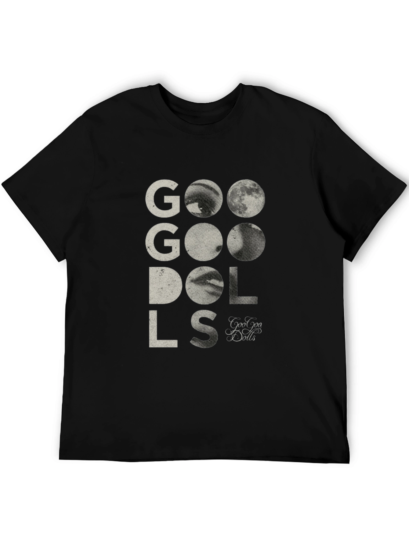 Goo Goo Dolls Graphic Tee - Black Cotton Blend