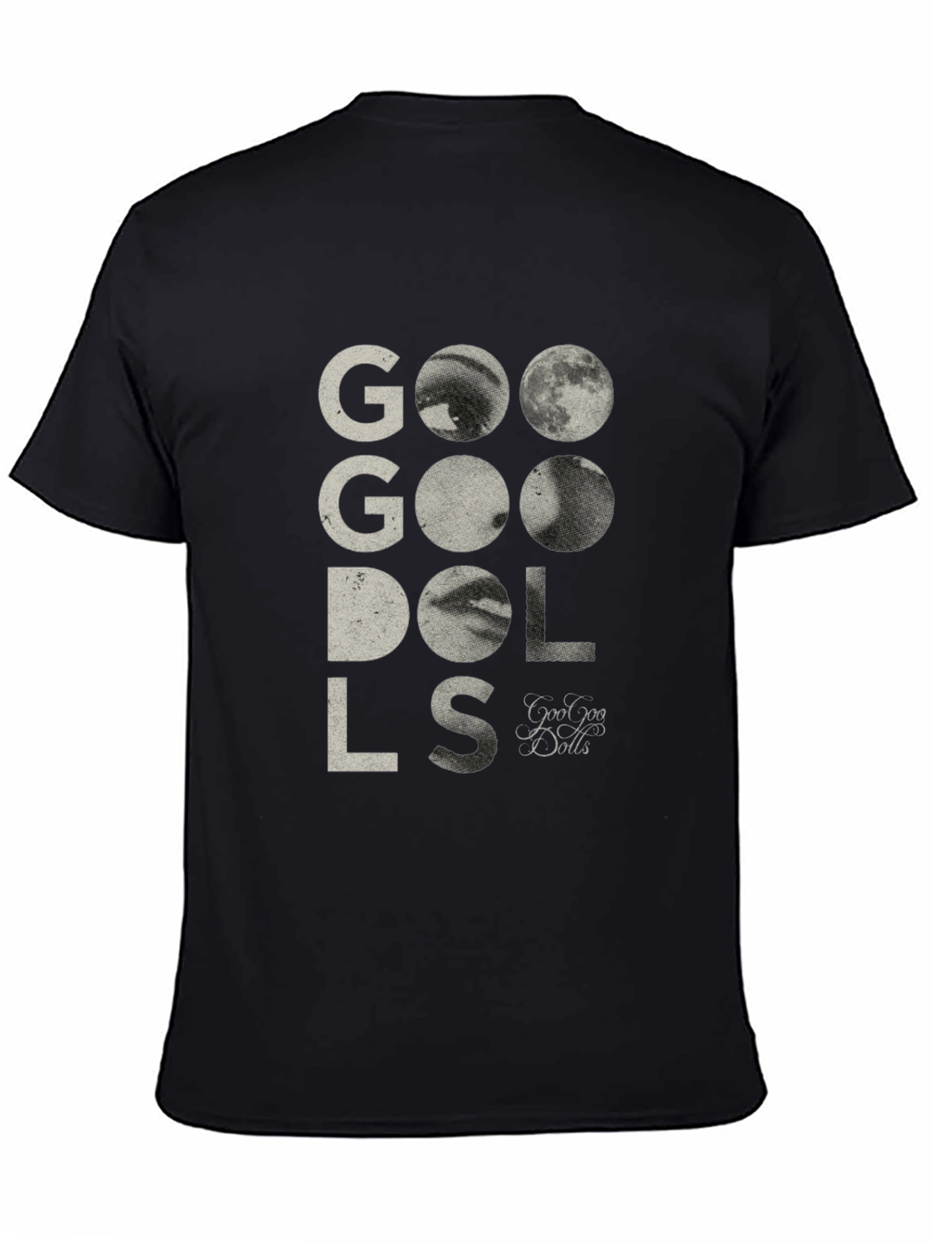 Goo Goo Dolls Graphic Tee - Black Cotton Blend
