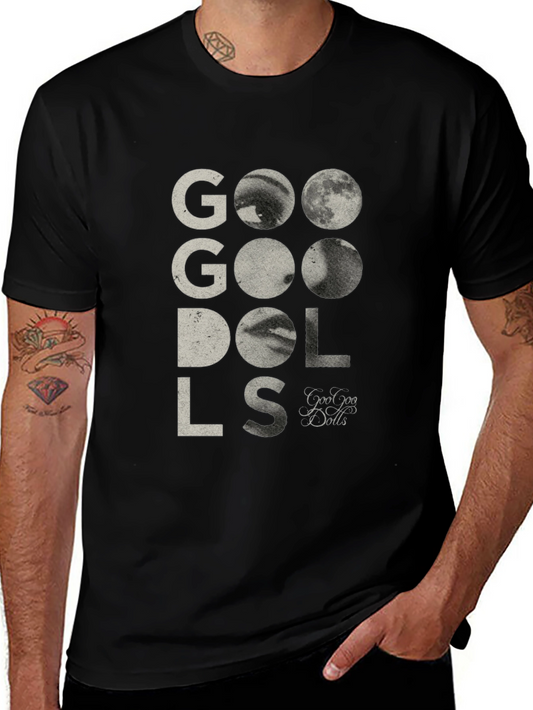 Goo Goo Dolls Graphic Tee - Black Cotton Blend