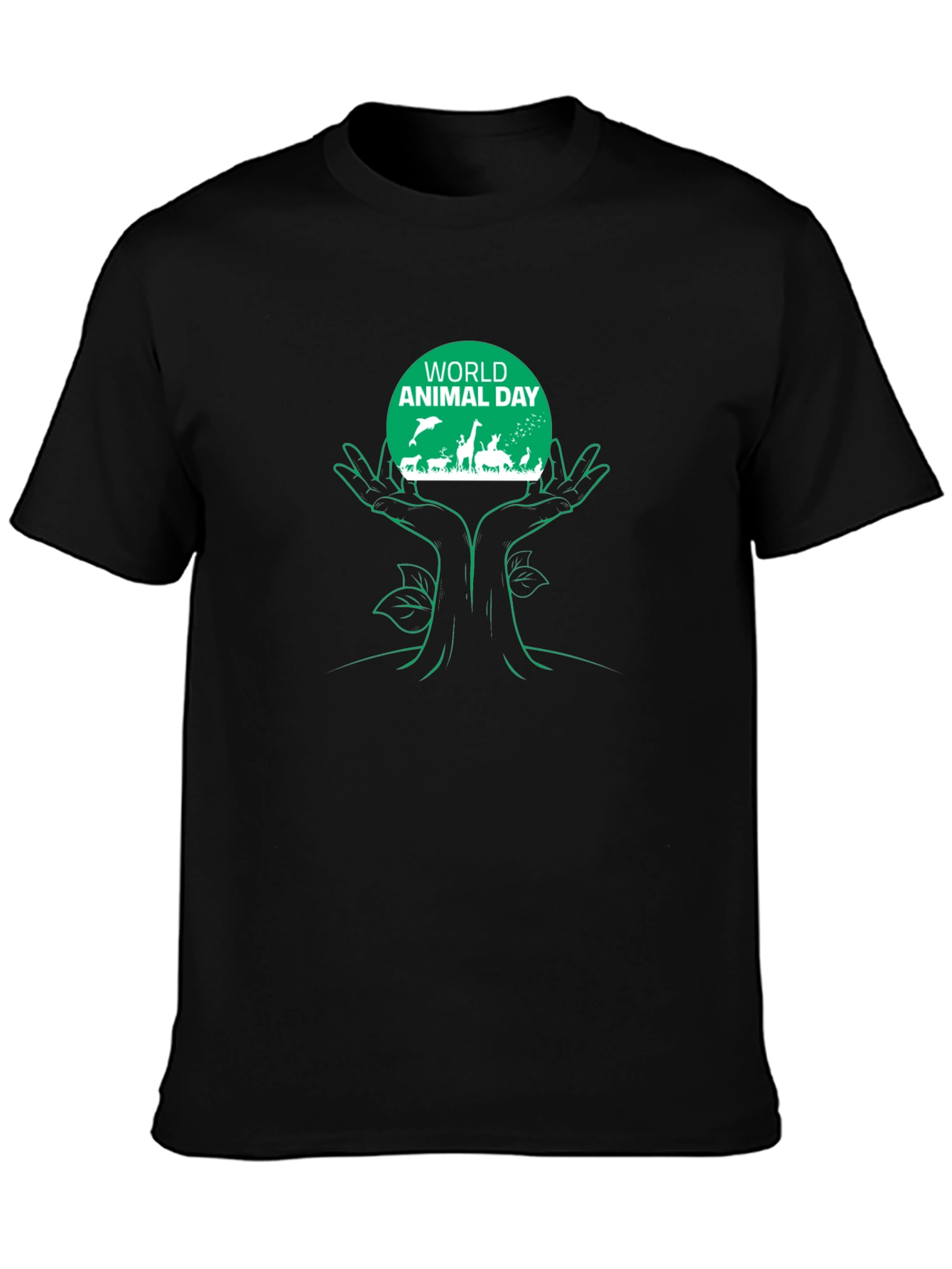 World Animal Day Graphic T-Shirt