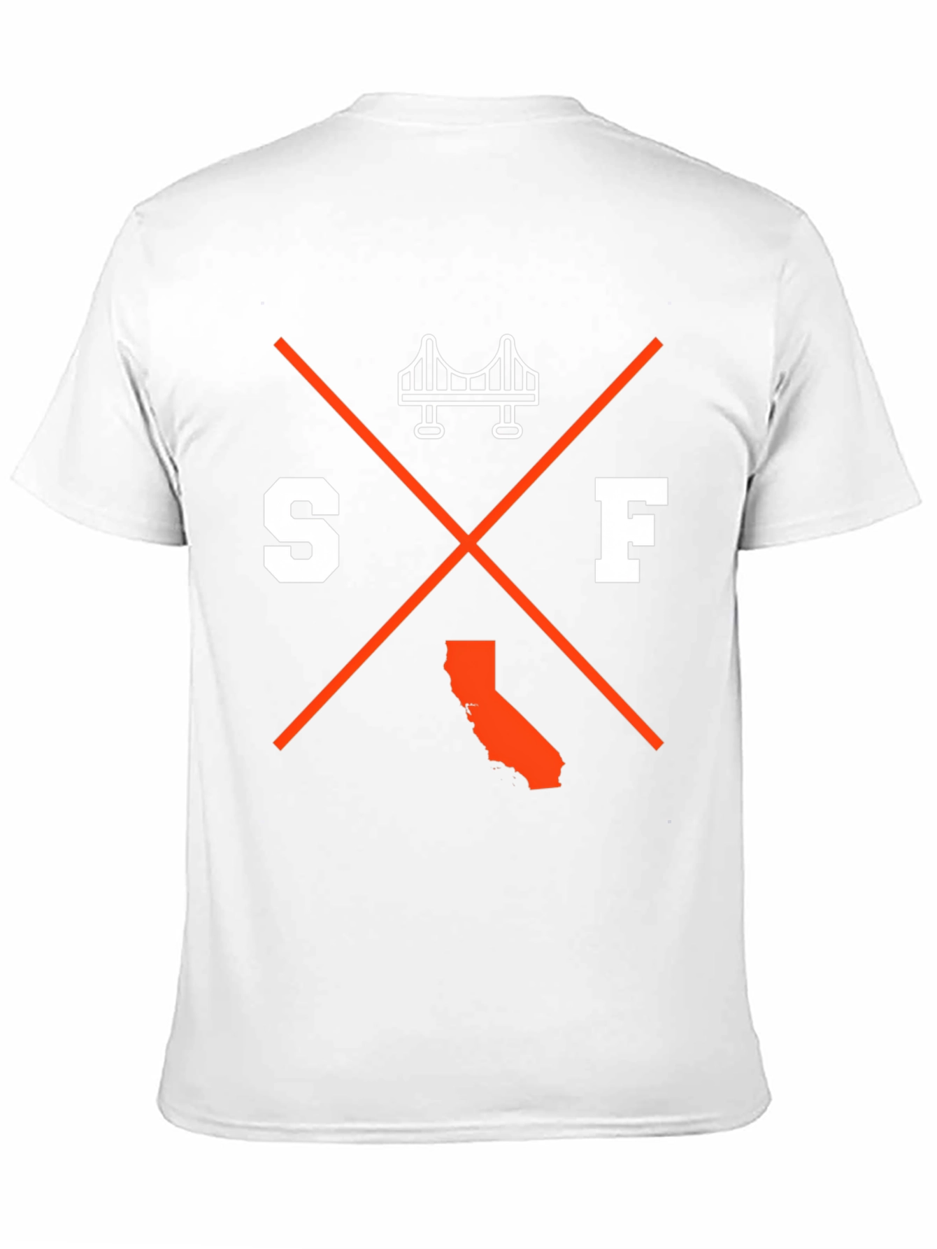 SF California Bridge Graphic Tee - Black