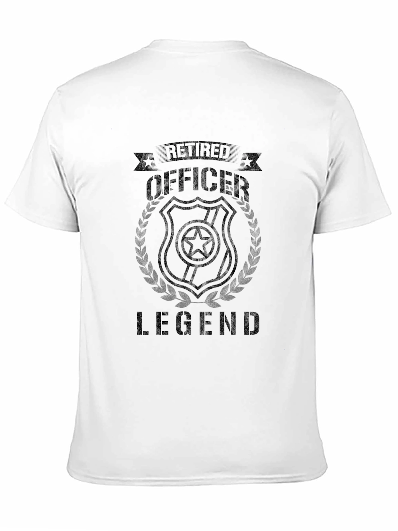 Retired Officer Legend T-Shirt - Black