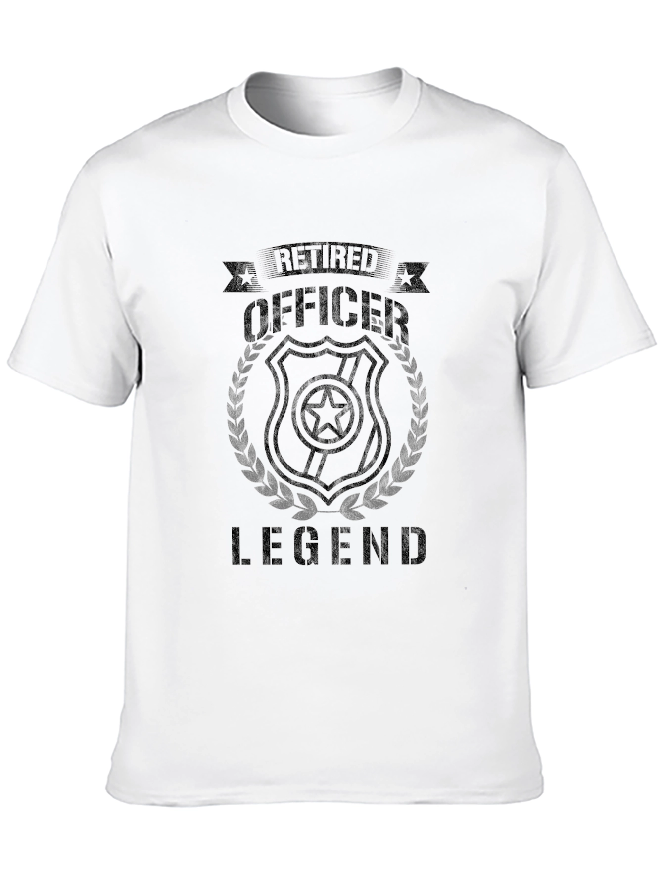 Retired Officer Legend T-Shirt - Black