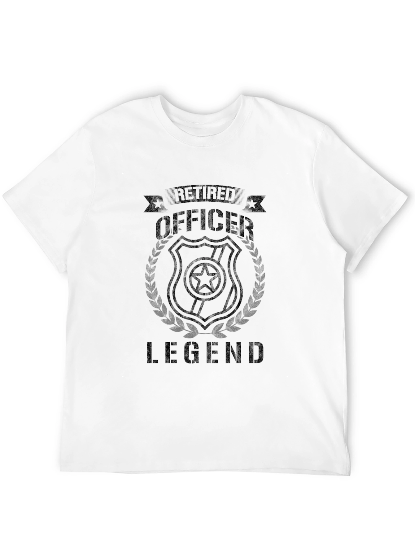 Retired Officer Legend T-Shirt - Black