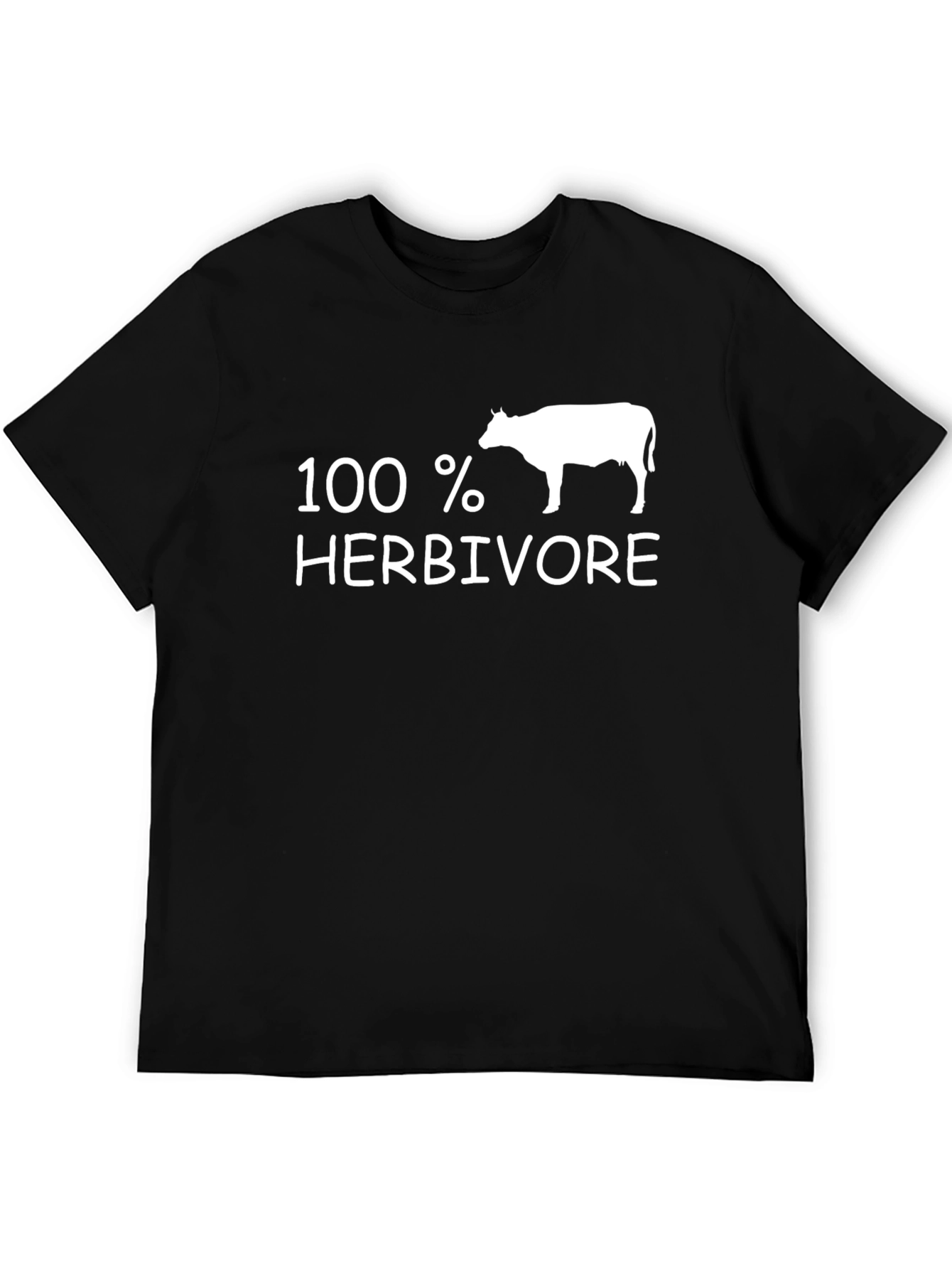 100% Herbivore Black T-Shirt