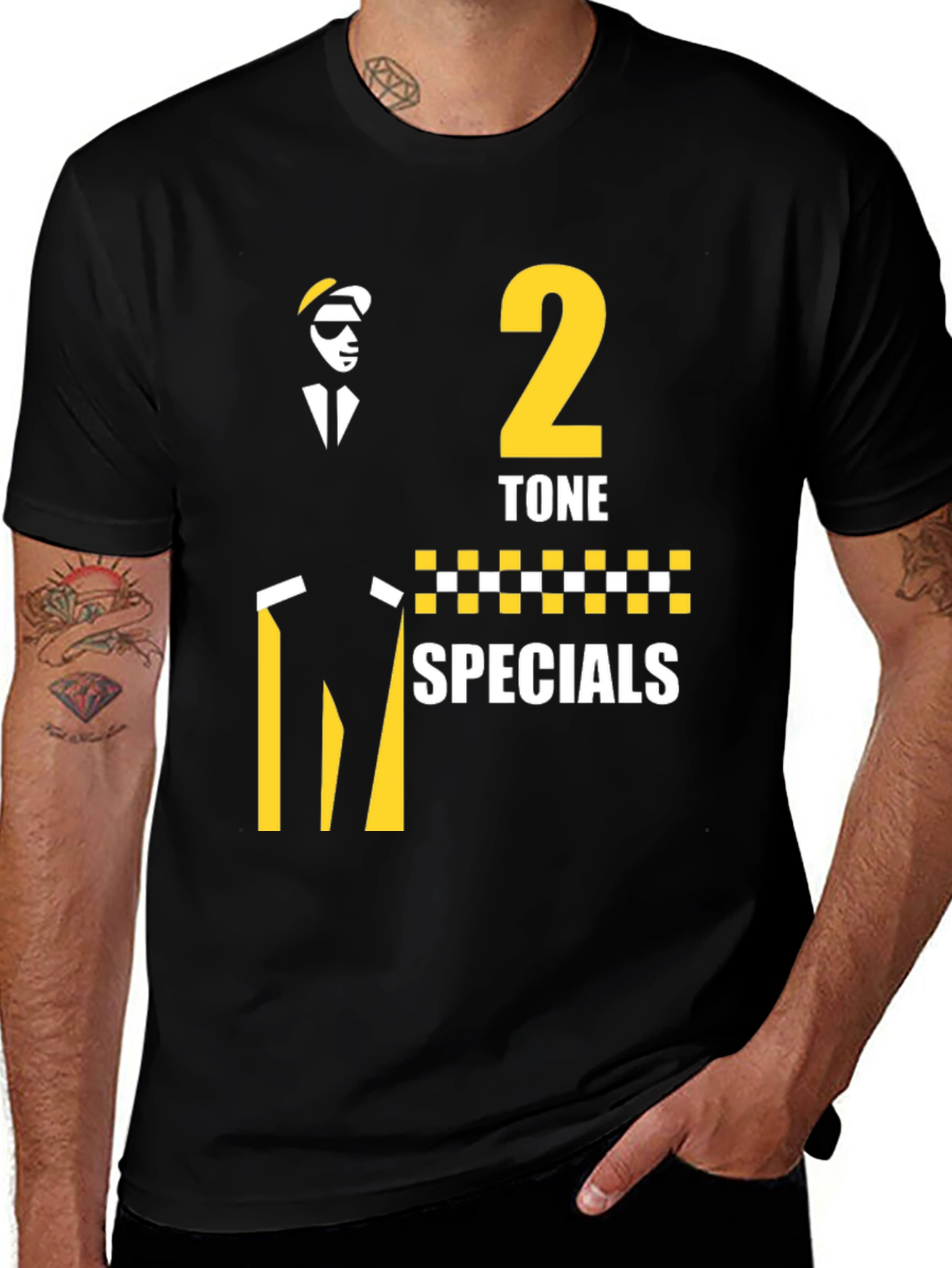 2 Tone Specials Black T-Shirt