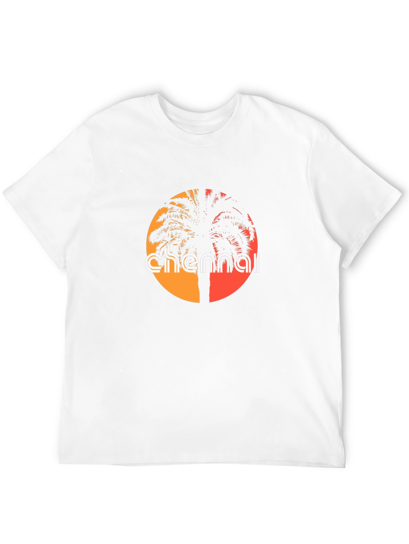 Chennai Palm Tree Graphic Tee