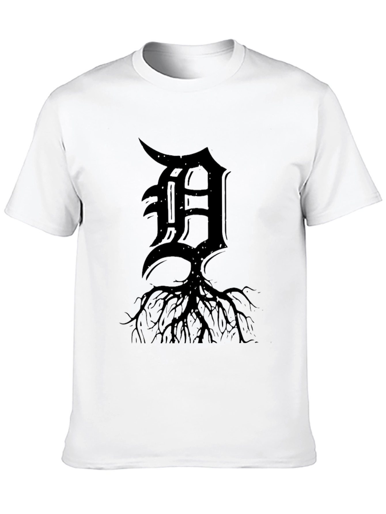 Rooted Detroit Black T-Shirt