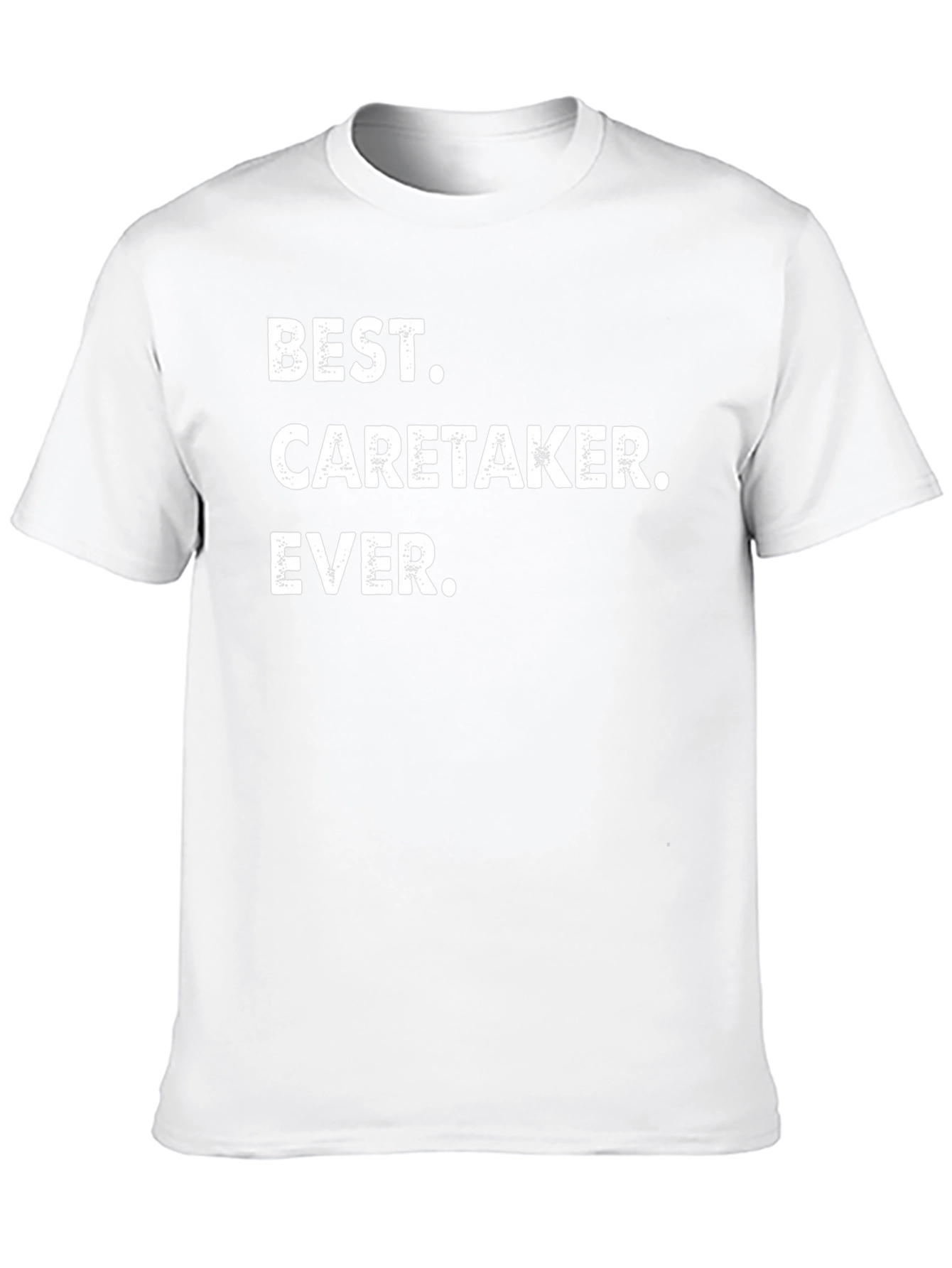 Best Caretaker Ever T-Shirt - Black
