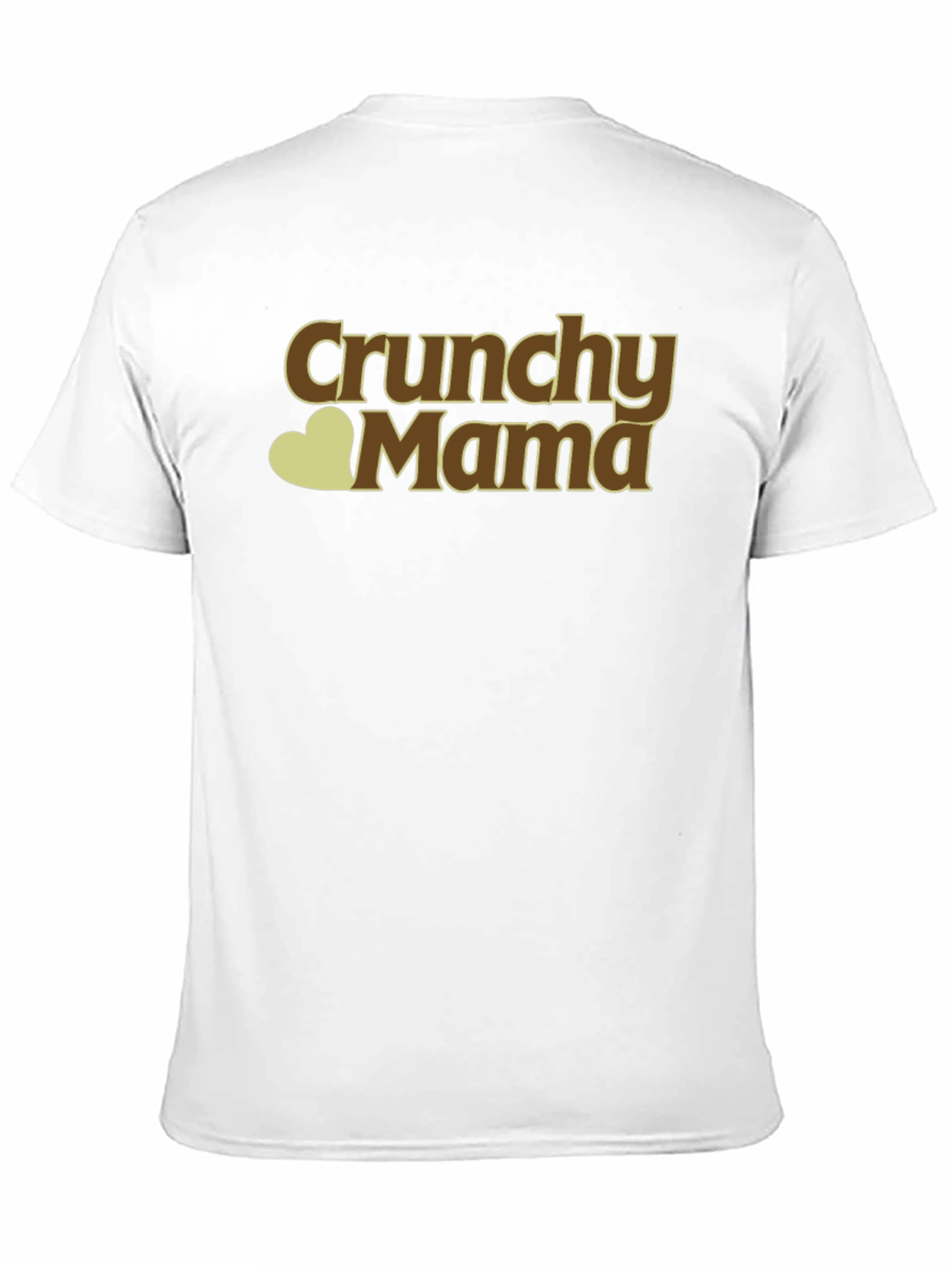 Crunchy Mama Black T-Shirt - Organic Style