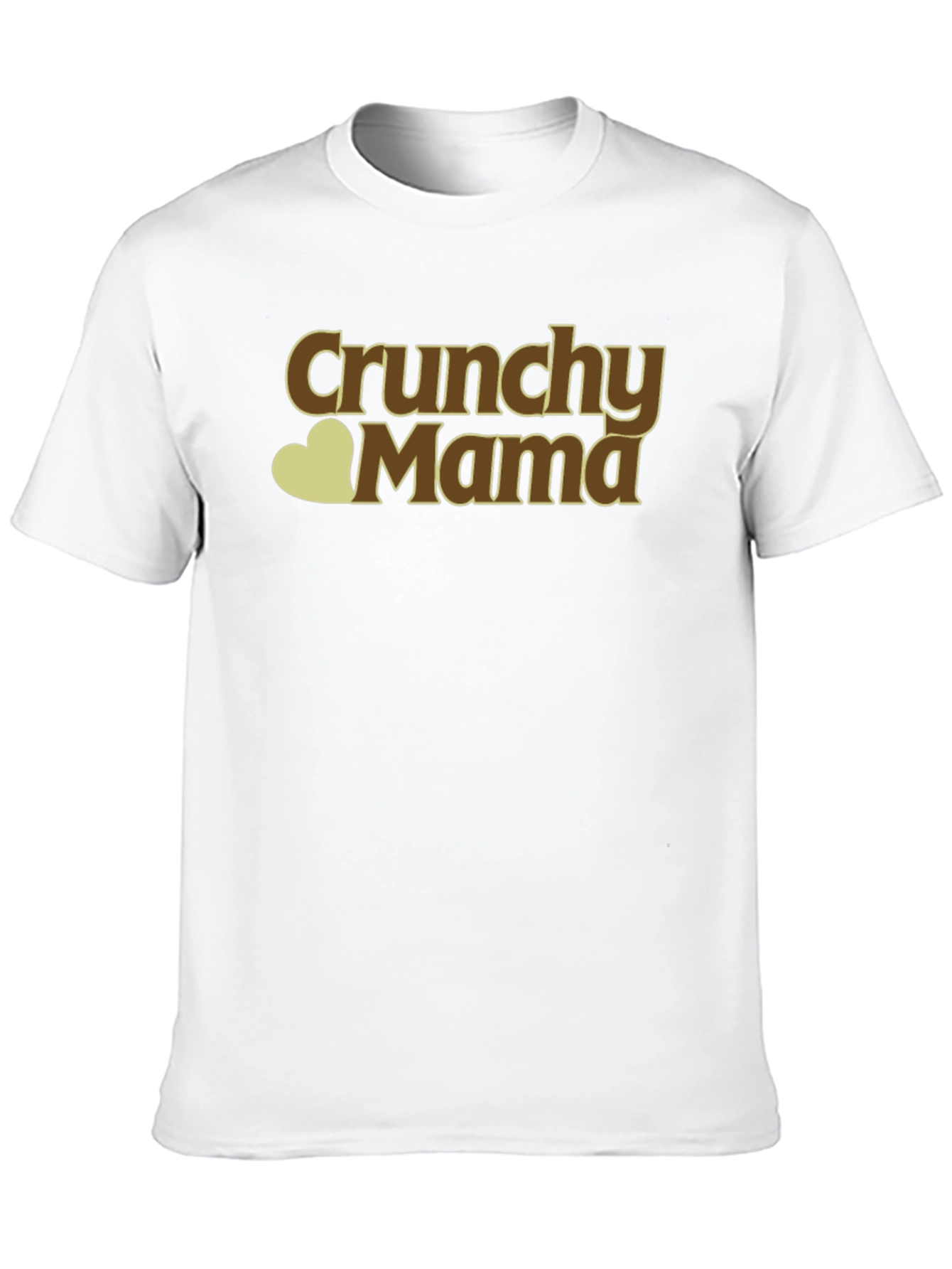 Crunchy Mama Black T-Shirt - Organic Style