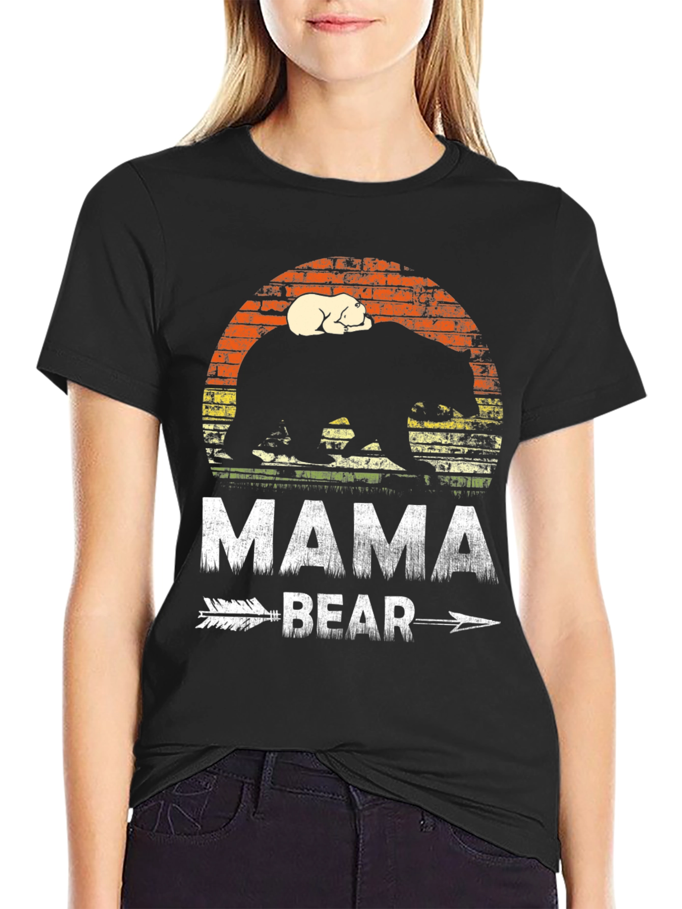Mama Bear T-Shirt - Cute Graphic Tee
