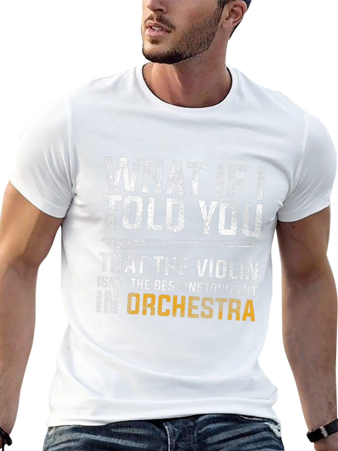 Violin Lover T-Shirt - Orchestra Humor Tee