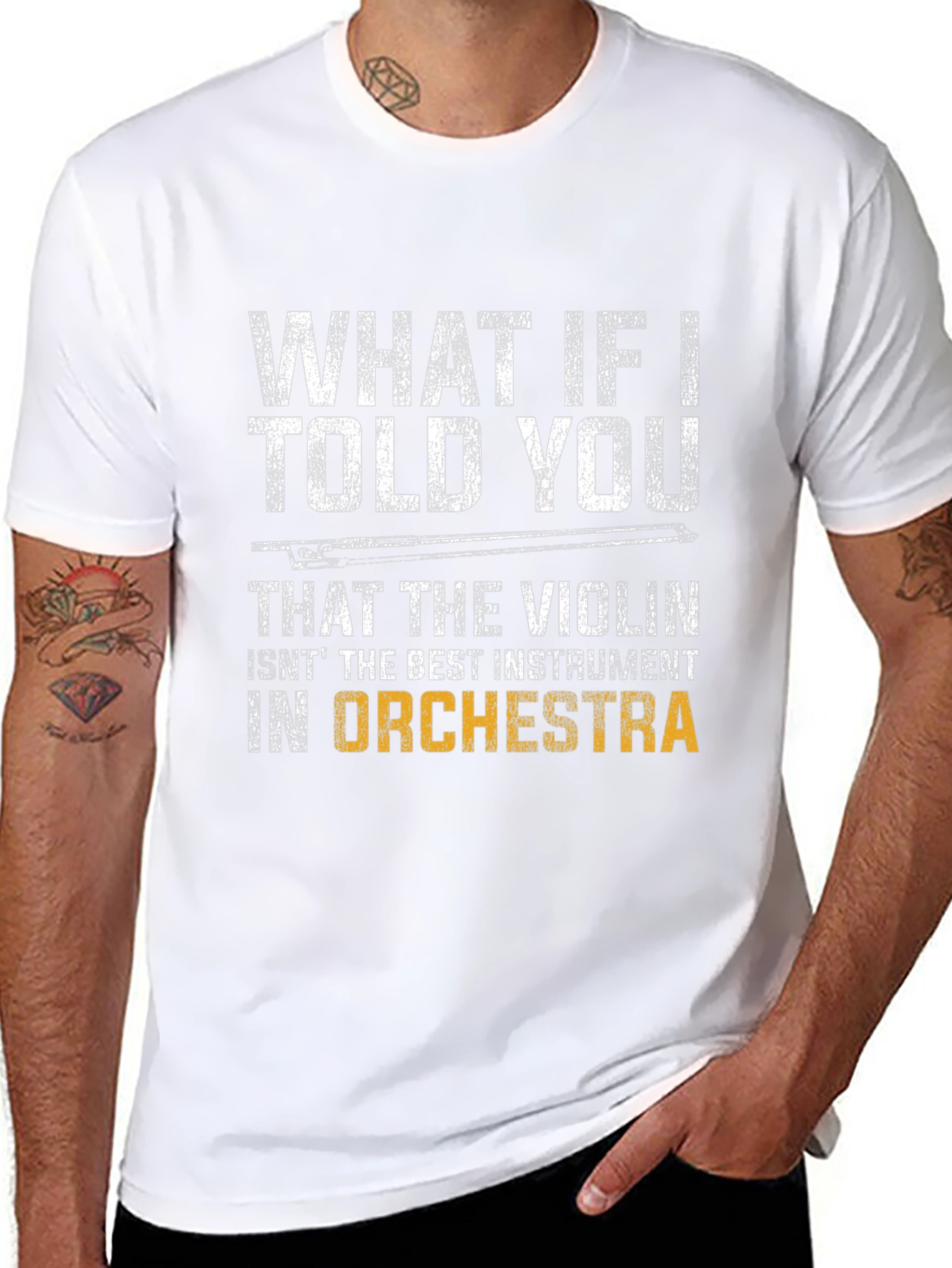 Violin Lover T-Shirt - Orchestra Humor Tee