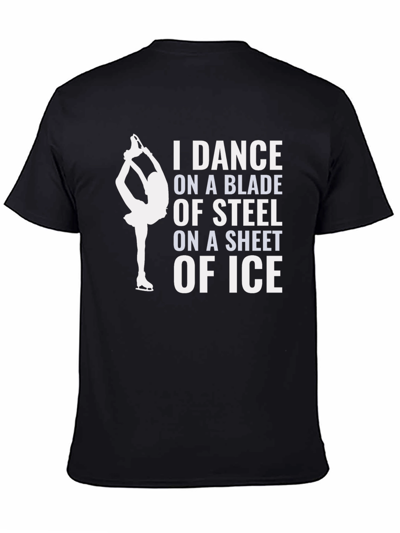 Ice Skating Dancer T-Shirt: Blade of Steel Design