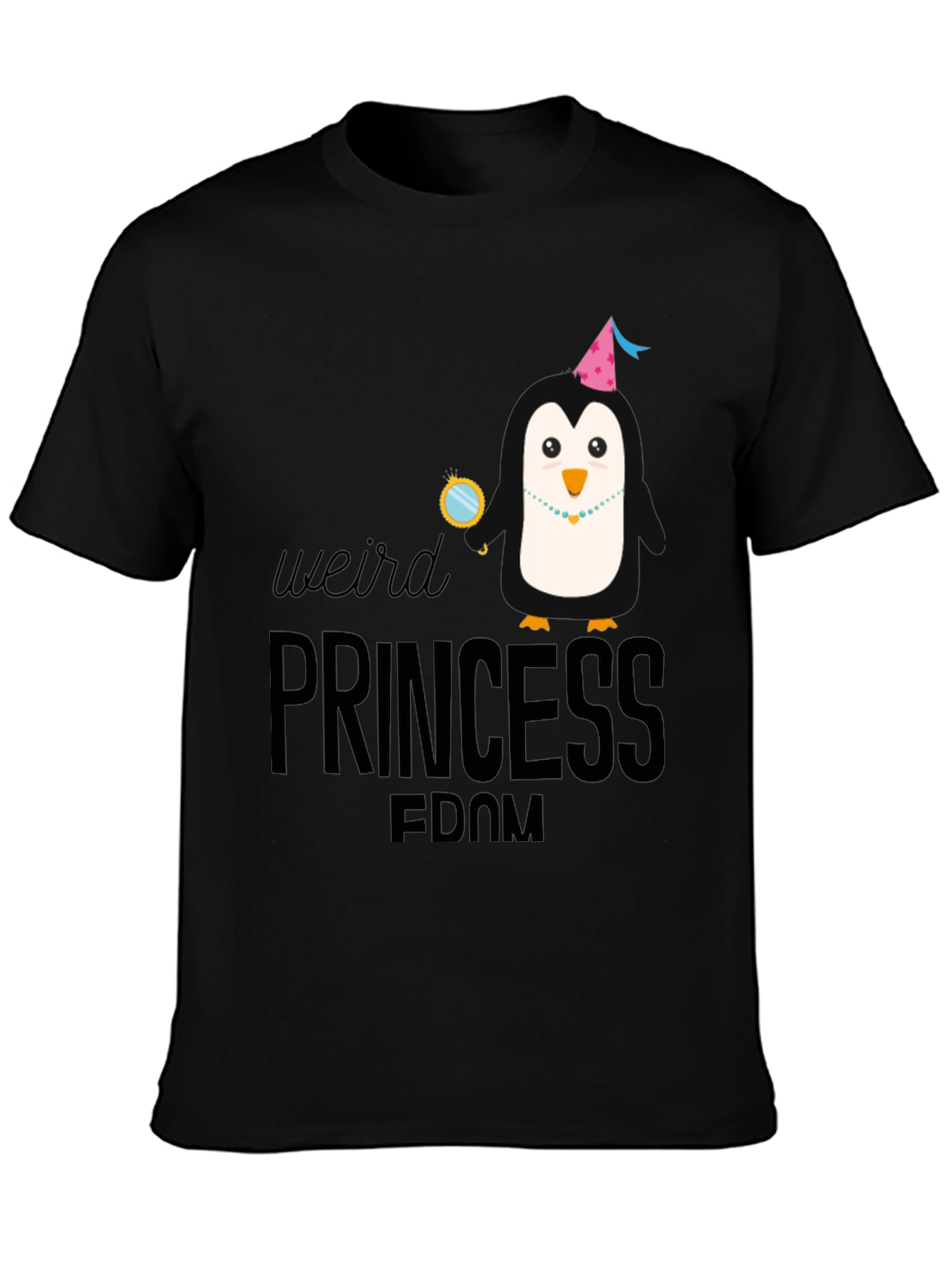 Weird Princess FDOM Penguin Graphic Tee