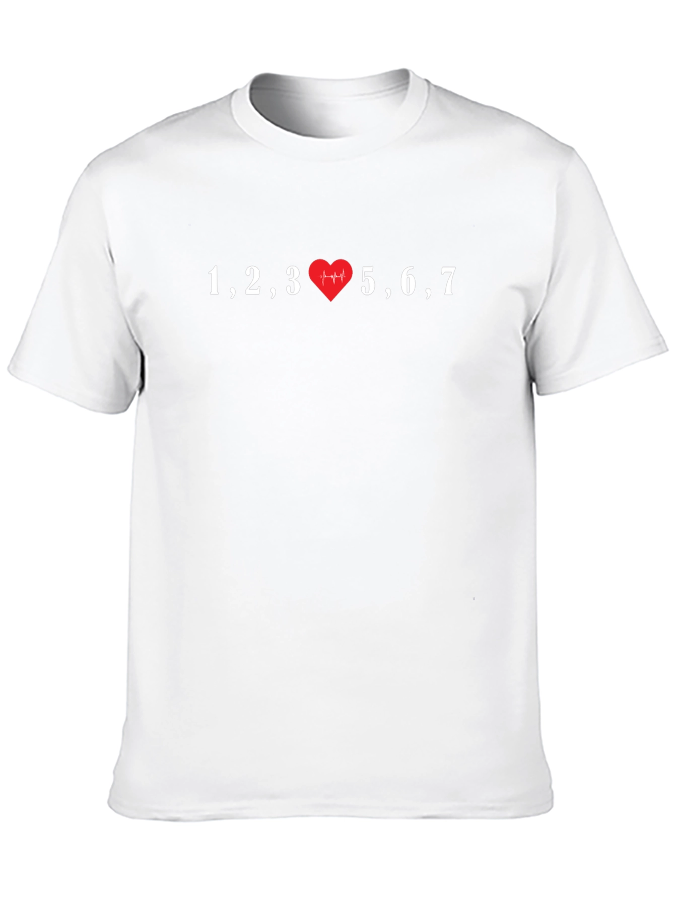 123567 Heartbeat T-Shirt