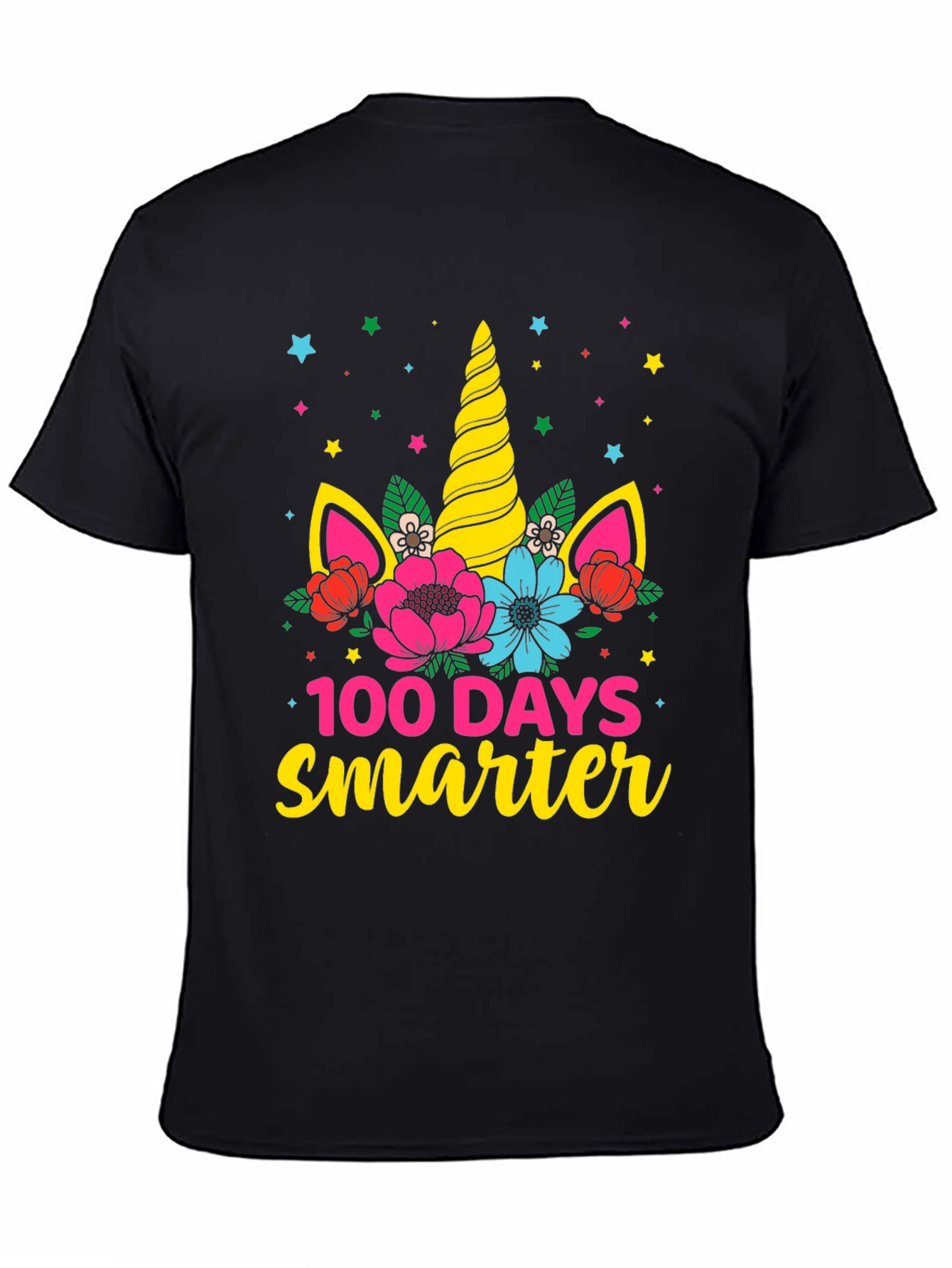 100 Days Smarter Unicorn Tee