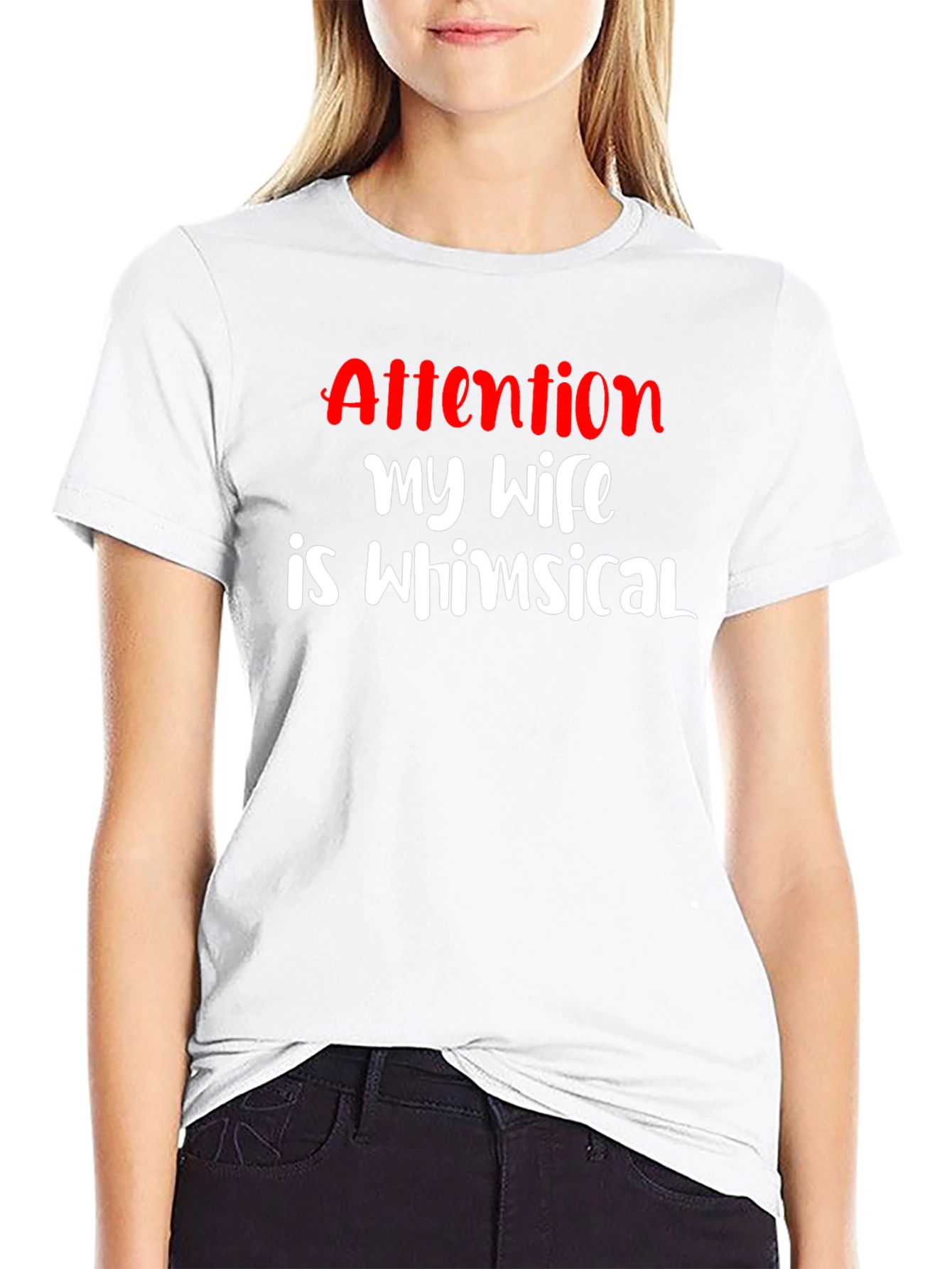 Funny My Wife is Whimsical Graphic T-Shirt