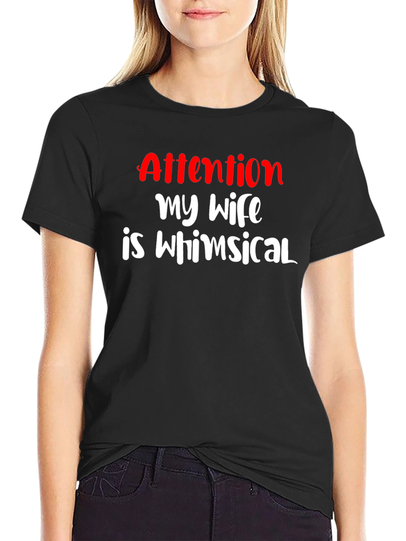 Funny My Wife is Whimsical Graphic T-Shirt