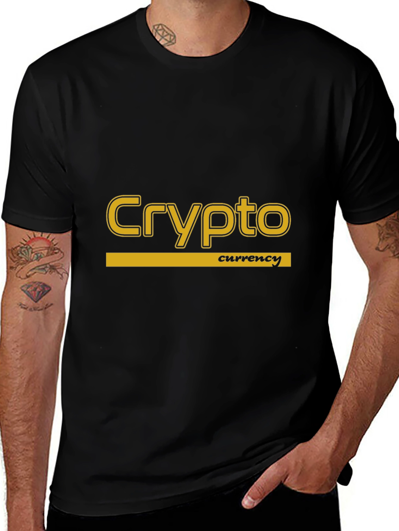 Crypto Currency Black T-Shirt